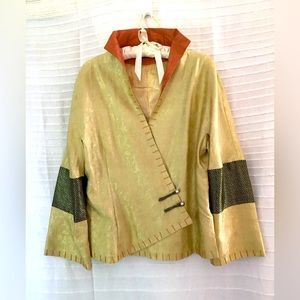 Elegant Silk Evening Jacket